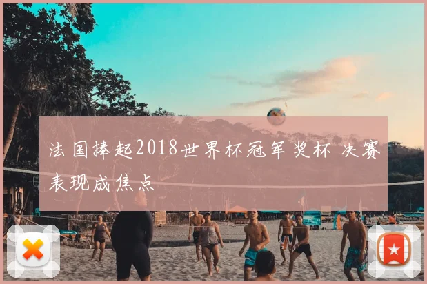 法国捧起2018世界杯冠军奖杯 决赛表现成焦点